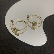 Louis Vuitton Idylle Blossom Hoops, Gold/Rose Gold And Diamonds - Q96837 - 2