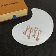 Louis Vuitton B Blossom Earrings, Rose Gold, White Mother-Of-Pearl And Diamonds - Q96790 - 6