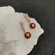 Louis Vuitton B Blossom Earrings, Yellow Gold, White Gold, Cornelian And Diamonds - Q96899 - 3