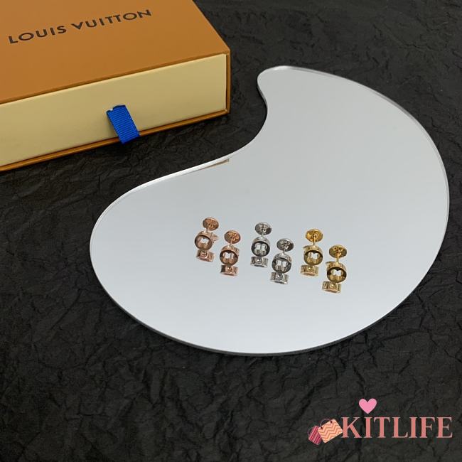 Louis Vuitton Empreinte Ear Studs - Q96578 - 1