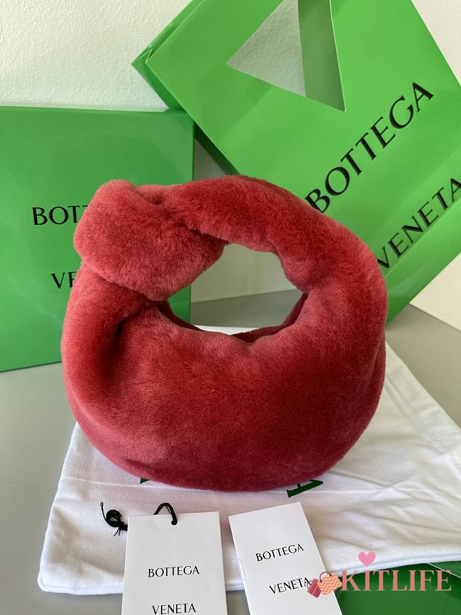 Bottega Veneta Mini Jodie Red - 680697 – 27x23x8 cm  - 1
