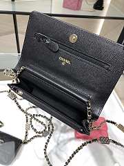 Chanel WOC 21K Caviar Leather Black  –19cm - 5