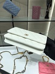 Chanel WOC 21K Caviar Leather White  –19cm - 4