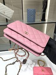 Chanel WOC 21K Caviar Leather Pink –19cm - 2