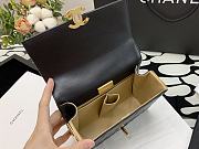 Chanel 21K Portable Mirror Box Bag Black – 99105 – 12x5x17cm - 6