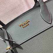 Prada Calf Leather Green Handbag – lBA046 –30x22 cm - 6