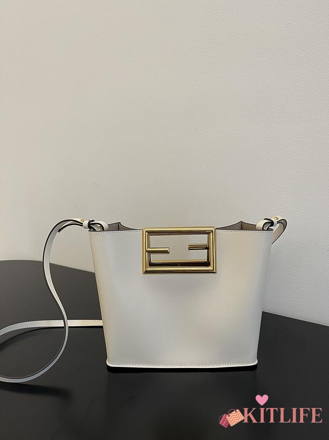 Fendi Way Small White - 551# - 20x9x17cm - 1