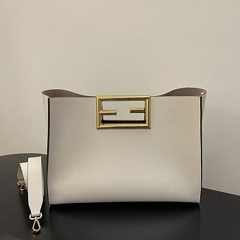 Fendi Way Medium White - 552# - 40x18x30cm