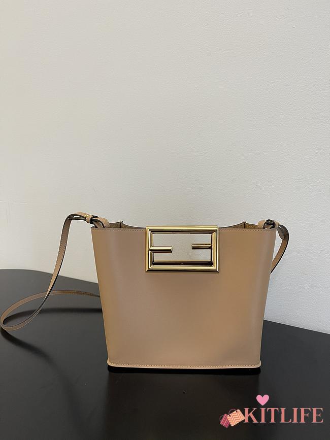 Fendi Way Small Beige - 551# - 20x9x17cm - 1