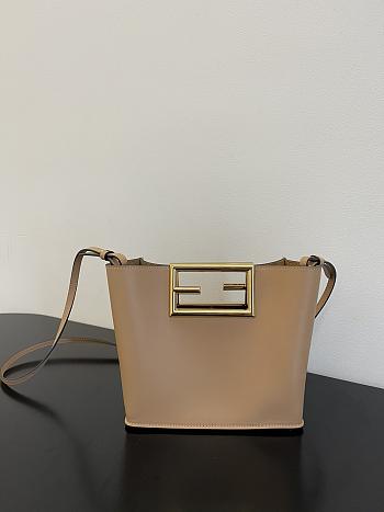 Fendi Way Small Beige - 551# - 20x9x17cm