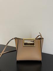 Fendi Way Small Beige - 551# - 20x9x17cm - 4