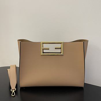 Fendi Way Medium Beige - 552# - 40x18x30cm