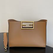 Fendi Way Medium Brown - 552# - 40x18x30cm - 1