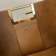 Fendi Way Medium Brown - 552# - 40x18x30cm - 6