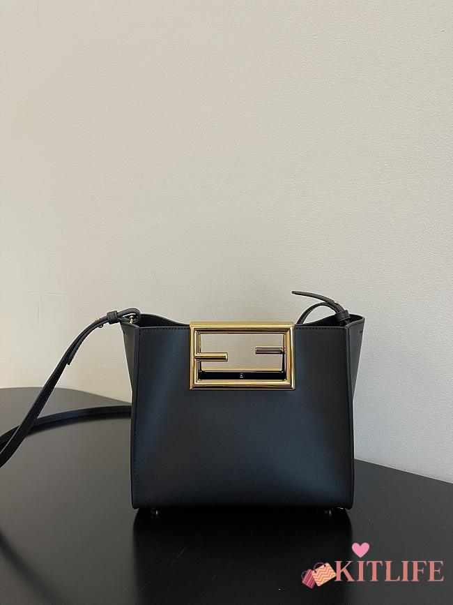 Fendi Way Small Black - 551# - 20x9x17cm - 1