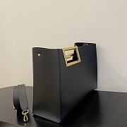 Fendi Way Medium Black - 552# - 40x18x30cm - 6