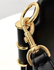 Fendi Touch Leather Bag Black - 8BT349 – 26.5x19x10cm - 3
