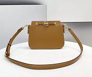 Fendi Touch Leather Bag Brown - 8BT349 – 26.5x19x10cm - 1