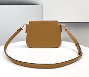 Fendi Touch Leather Bag Brown - 8BT349 – 26.5x19x10cm - 5