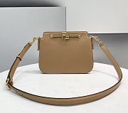 Fendi Touch Leather Bag Beige - 8BT349 – 26.5x19x10cm - 1