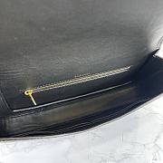 Balenciaga Ghost Sling Bag In Black Shiny Crocodile Embossed Calfskin - DG-8009 - 23x5x15cm - 4