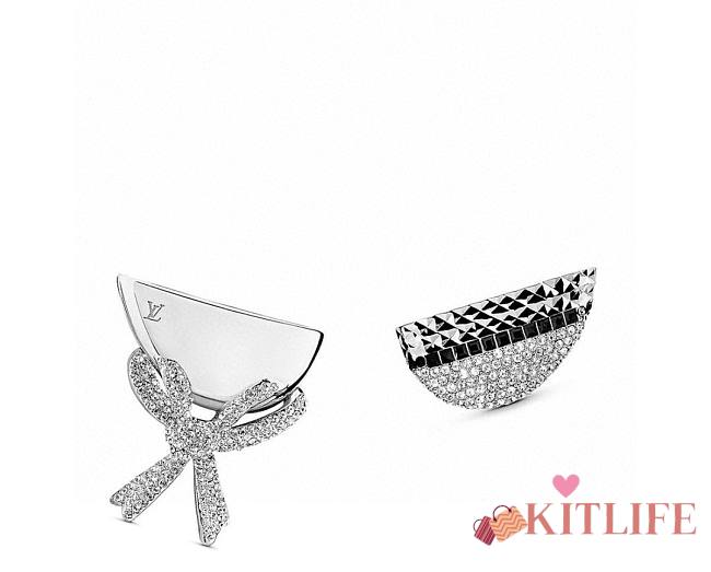 Louis Vuitton Bookle Dreille Bionic Stud Earrings - 1