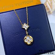 Louis Vuitton Color Blossom Necklace, White Gold, White Mother-Of-Pearl, White Mother-Of-Pearl And Diamond - Q94355 - 5