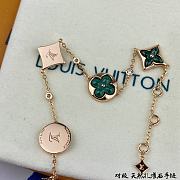 Louis Vuitton Color Blossom Bb Multi-Motif Bracelet, Pink Gold, Malachite And Diamonds - Q95698 - 5