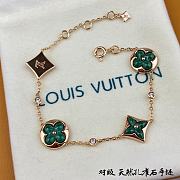 Louis Vuitton Color Blossom Bb Multi-Motif Bracelet, Pink Gold, Malachite And Diamonds - Q95698 - 4