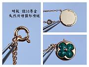 Louis Vuitton Color Blossom Bb Sun Pendant, Gold, Malachite And Diamond - Q93619 - 6