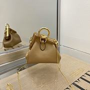 Fendi Nano First Charm Mini Beige - 56831- 11.5x5.5x10 cm  - 1