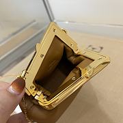 Fendi Nano First Charm Mini Brown - 56831- 11.5x5.5x10 cm  - 6