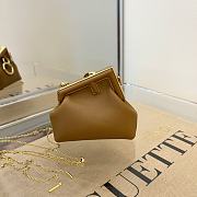 Fendi Nano First Charm Mini Brown - 56831- 11.5x5.5x10 cm  - 4