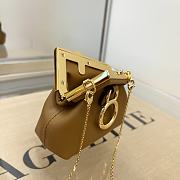 Fendi Nano First Charm Mini Brown - 56831- 11.5x5.5x10 cm  - 3