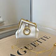 Fendi Nano First Charm Mini White - 56831- 11.5x5.5x10 cm  - 1