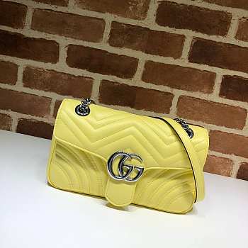 Gucci GG Marmont Yellow - 443497 - 26cm