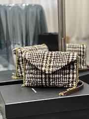 YSL Loulou Puffer Tweed Crossbody Bag – 620333 - 23×15.5×5.8cm - 1