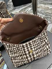 YSL Loulou Puffer Tweed Crossbody Bag – 620333 - 23×15.5×5.8cm - 5