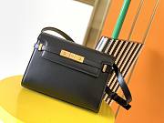 YSL Manhattan Shoulder Bag In Box Saint Laurent Leather Black  – 675626 - 24x17.5x6cm - 1