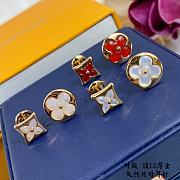 Louis Vuitton Color Blossom Sun Ear Stud, Pink/White/Red Gold And White Mother-Of-Pearl - Per Unit - Q96425 - 1