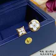 Louis Vuitton Color Blossom Sun Ear Stud, Pink/White/Red Gold And White Mother-Of-Pearl - Per Unit - Q96425 - 5