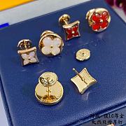 Louis Vuitton Color Blossom Sun Ear Stud, Pink/White/Red Gold And White Mother-Of-Pearl - Per Unit - Q96425 - 6