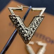 Louis Vuitton V-shaped Drop Earrings Face-Lift  - 2