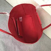 Givenchy Crocodile Grain Leather Shopping Bag Red – 8841 – 34x29x16cm - 4