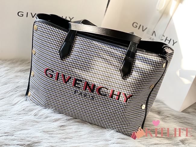 Givenchy Canvas Shopping Bag Black – 0179 – 43x29x16cm - 1