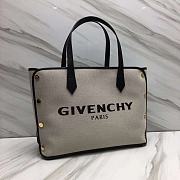 Givenchy Bond Canvas Shopping Bag Black – 0179 – 43x29x16cm - 1