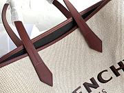 Givenchy Bond Canvas Shopping Bag Brown – 0179 – 43x29x16cm - 5