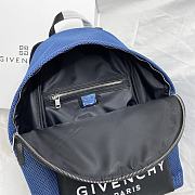 Givenchy Blue Backpack Nylon Fabric – 35x9x45cm - 5