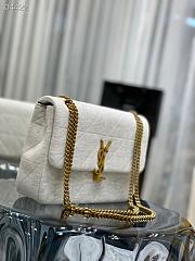 YSL Jamie Cashmere Knitting White – 634820 - 24×15.5×6.5 cm - 3