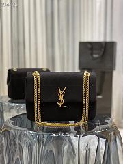 YSL Jamie Cashmere Knitting Black – 634820 - 24×15.5×6.5 cm - 1